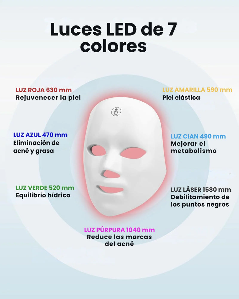Evil Glow™ –  Máscara Facial LED