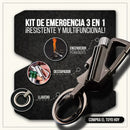 Kit 3en1: Encendedor, Llavero y Abridor